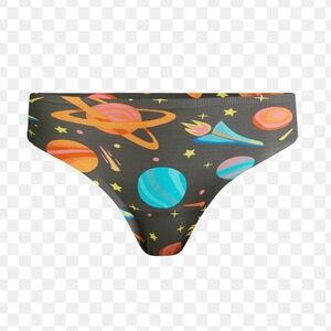Me Undies Blast Off Breathe Thong Small